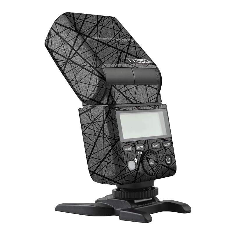 Film vinyle anti-rayures Godox TT350 protection flash gris