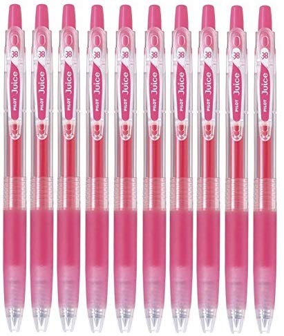 Pilot Juice Bolígrafo Gel 0.38mm Tinta Rosa Pack 10 miniatura 1