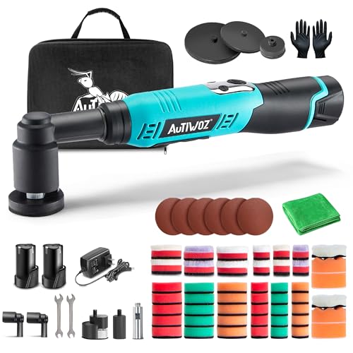 AUTIWOZ ミニポリッシャー コードレス 充電式 小型 車用 精密仕上げ対応...