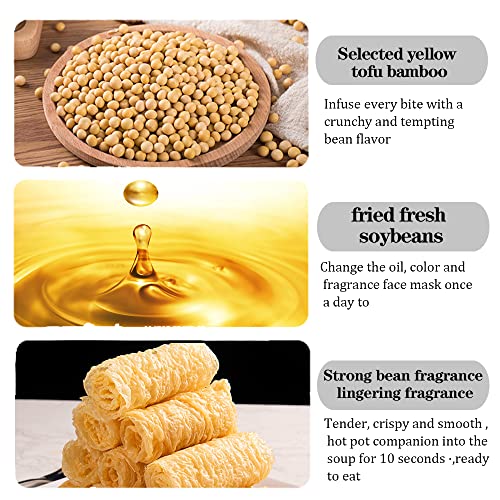 120G Deep Fried Bean Roll,Nutritious And Delicious Tofu Skin,Golden Vegetarian Crispy Bean Roll,The Best Match For Hot Pot And Soup Noodles,响铃卷，脆皮卷 #TOP1