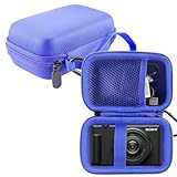 WERJIA ハードキャリングケース Sony ZV-1F/ZV-1デジタルカメラ対応 (ブルー)