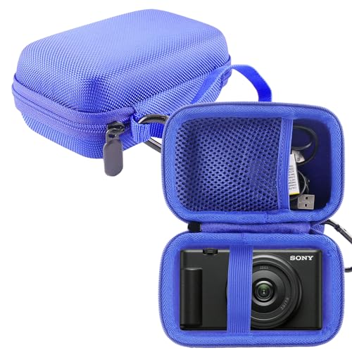 Maletín rígido compatible con cámara Sony ZV-1 azul