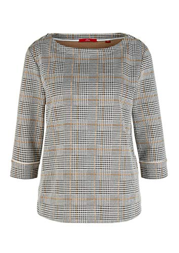 S.Oliver 14.909.41.5387 Maglia di Tuta, Giallo