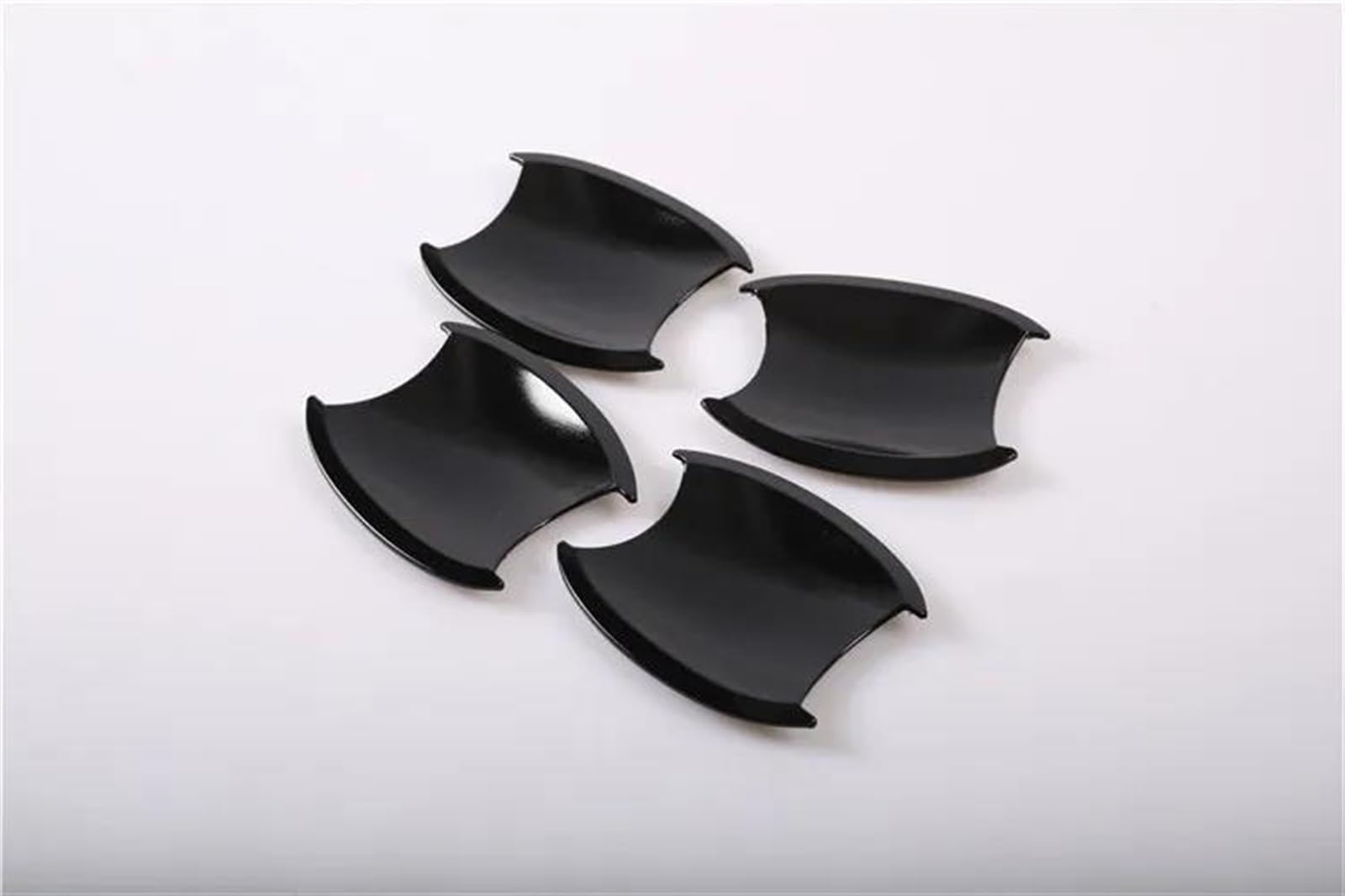 KJHOPY Car Parts ABS Door Handle Covers with Smart Entry Hole for CRV CR-V 2007 2008 2009 2010 2011 Exterior Door Handle(A)