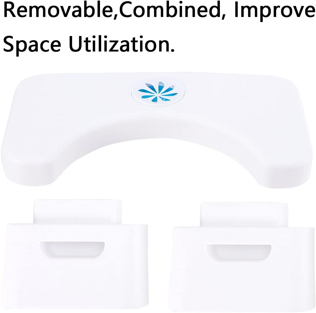 Toilet Stool, Folding Toilet Stool, Squatting Toilet Stool, Bathroom Toilet Stool, Potty Step Stool, Splicable Poop Stool, Step Toilet Stool Bathroom, Bathroom Potty Step Stool(White) : Health & Household