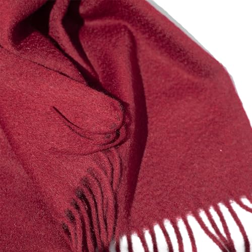 100% Cashmere Scarfs for Women, Pashmina Wraps Fringed Edges, 71"x 12", Lightweight and Warm Winter Collection3