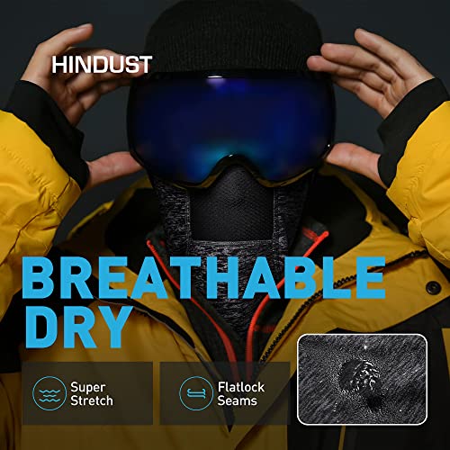 Thindust Winter Balaclava Ski Mask For Men Women, Thermal Fleece Windproof Breathable Full Face Mask Neck Warmer #TOP3