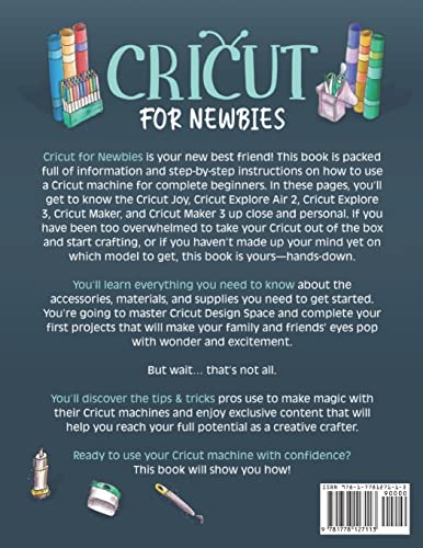 Cricut for Newbies: How to Use Your Cricut Machine with Confidence. Master Design Space, Build Your Skills with In-Depth Project Tutorials, and Enjoy ... & Tricks (The Cricut for Newbies Collection) - Image 2