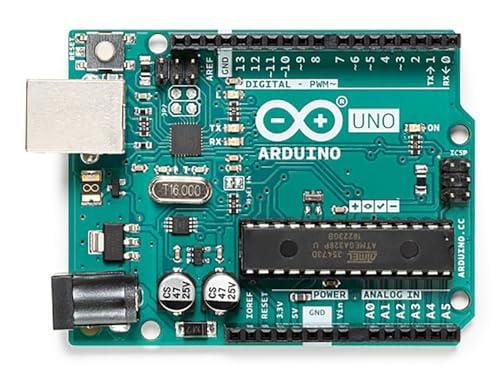 Arduino UNO Rev3 [A000066] - Scheda di sviluppo versatile con microcontrollore ATmega328P,...