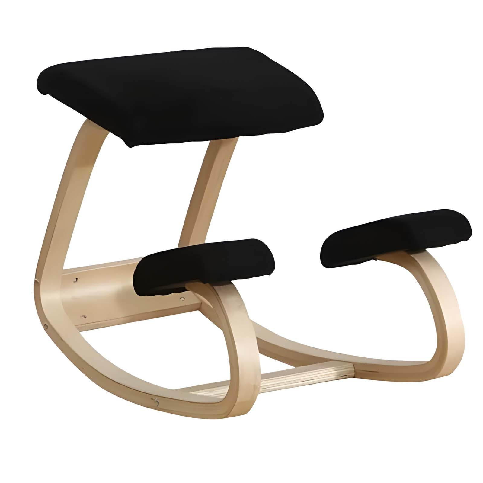Chaise ergonomique à bascule pour bureau à la maison au confort épais