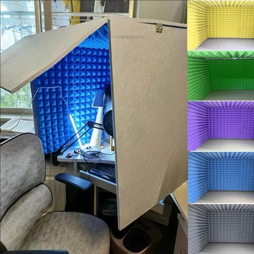 Home studio booth 80cm contre l'écho de pièce pour microphone