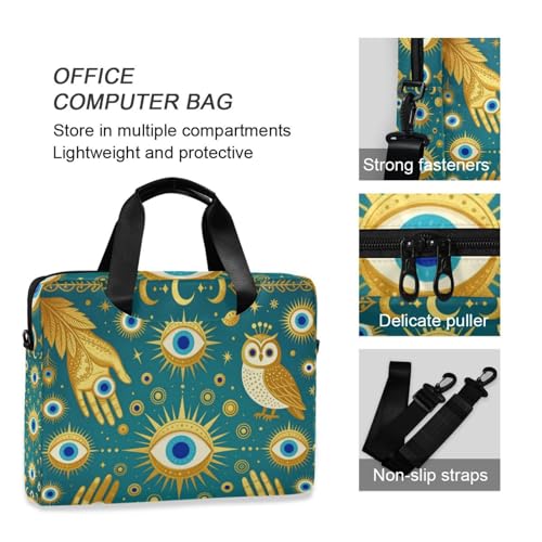 Maletín portátil para laptop 15.6 pulgadas azul miniatura 6
