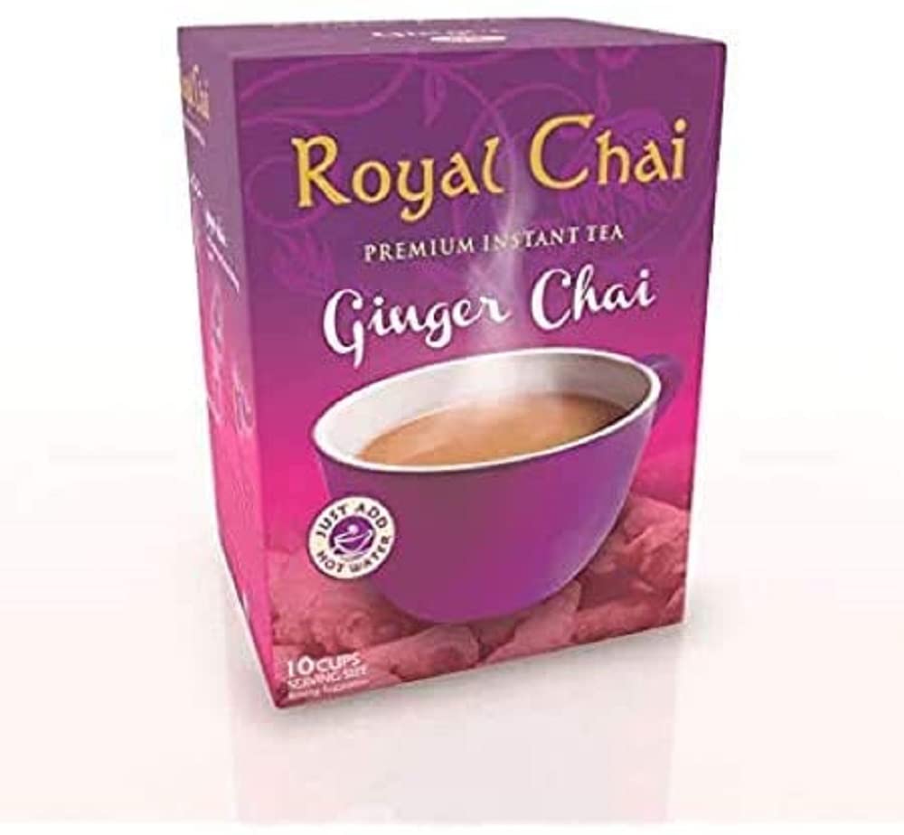 Royal Premium Ginger UnSweetened Chai Pack Of 8x140g - View #14