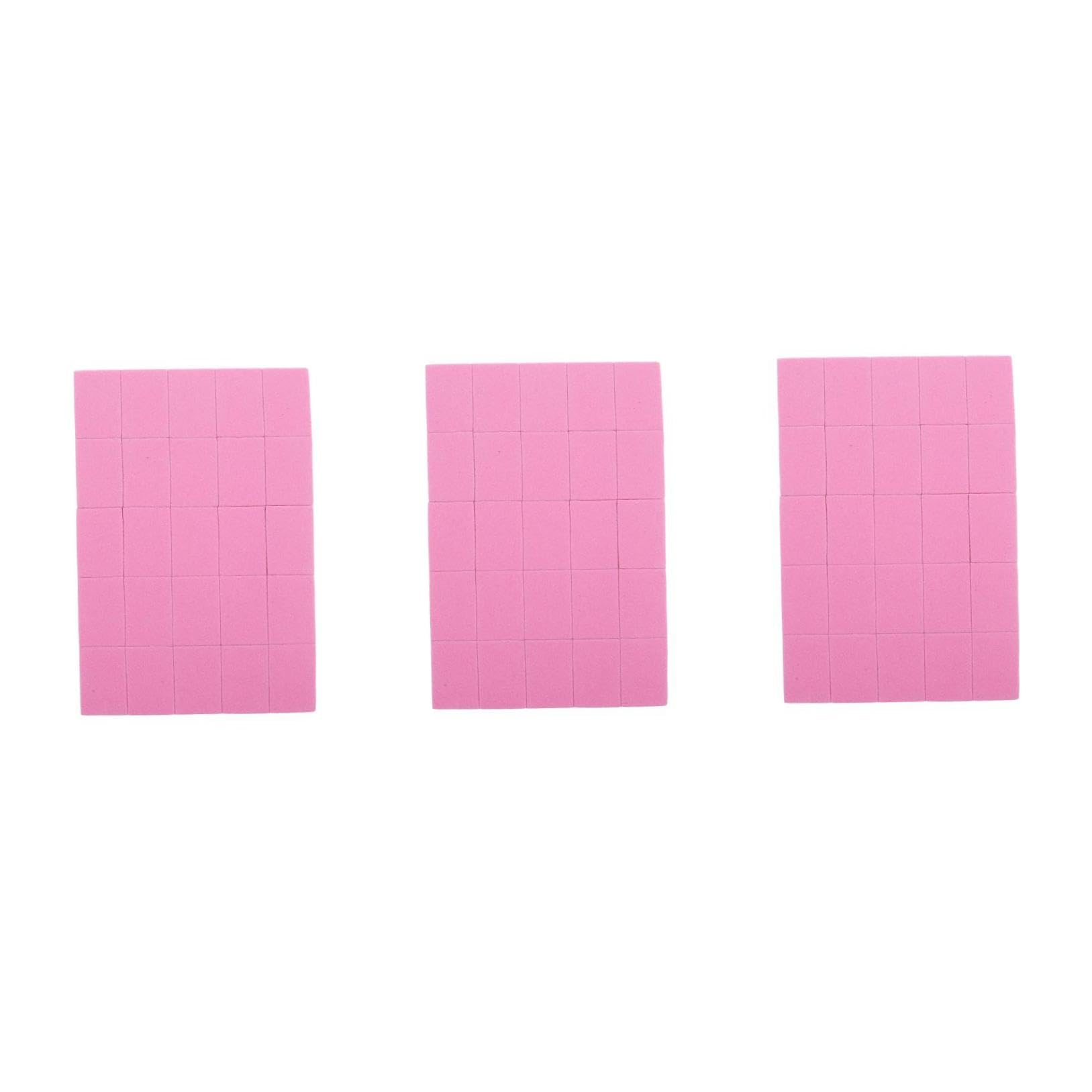 FRCOLOR Juego De 3 Bloques De Lijado Para Limar Uñas Herramienta Para Manicura Y Pedicura 50 Unidades X 3
