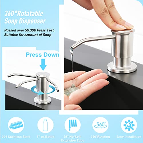 Listado y reviews de Dispensador Jabón Cocina Empotrable para comprar online. 2 Imagen adicional