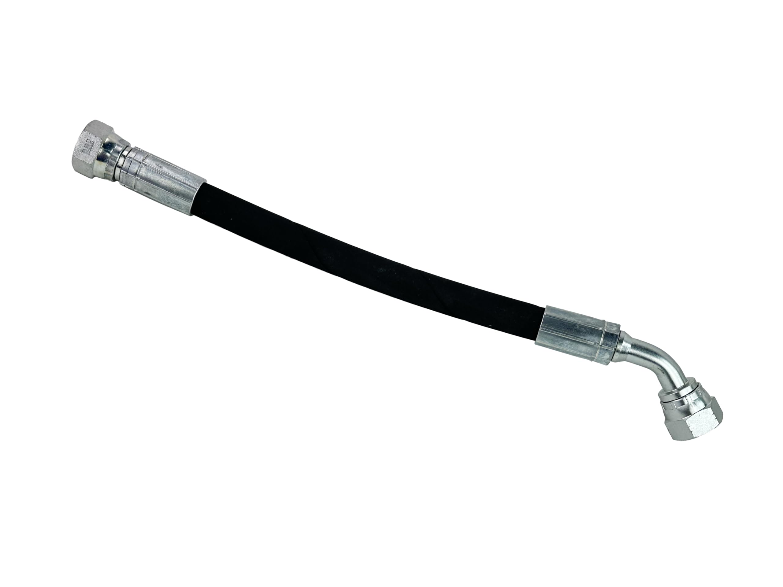 E-7J266-66630 Front Loader Hydraulic Hose for Kubota LA463 (HYD Block to Bucket Cylinder), LA513 (HYD Block to Bucket Cylinder (s/n Prior to A1908))