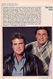 Doug Barr Lee Majors Fall Guy Clipping Magazine photo orig 1pg 5x7 M4581
