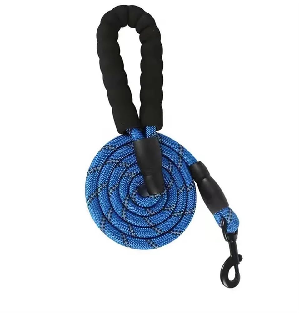 Laisse de chien forte anti-traction de 2M pour balade nocturne