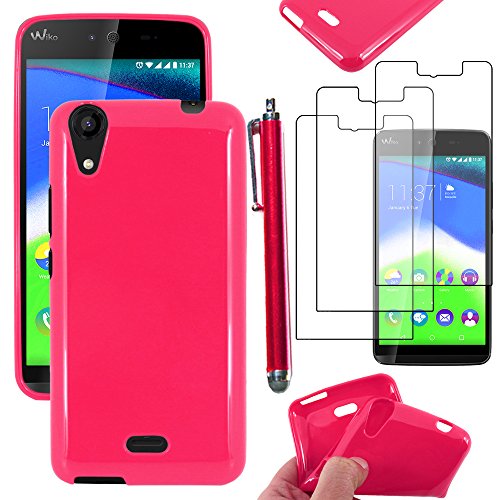 ebestStar - Coque pour Wiko Rainbow Jam 4G, Etui Protection Silicone Antichoc, Souple Slim + Stylet...