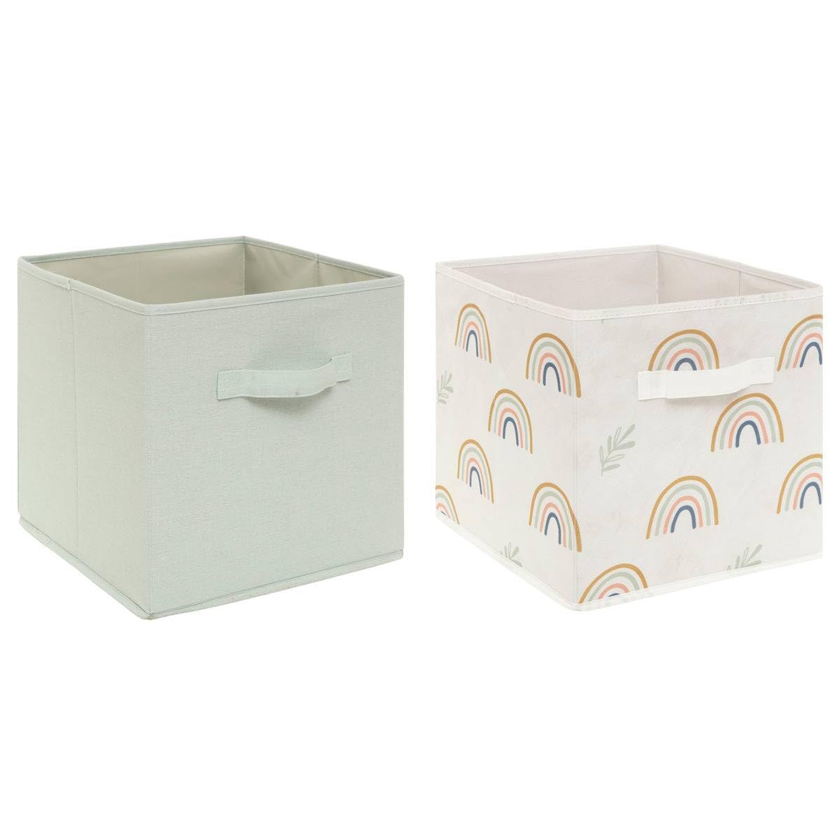 ATMOSPHERA CREATEUR D'INTERIEUR - 2 contenitori verdi per bambini 29x29cm