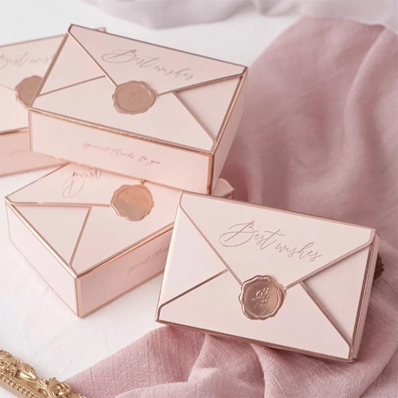 10 Wedding Favour Boxes, Wedding Favours, Engagement, Birthday, Nikkah, Shaadi, Mehndi, Baby Shower, Gender Reveal Favours, Eid, Ramadan Gift Boxes. (Pink)