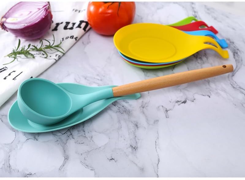 Ahlsen Repose Cuillère En Silicone,2PCS Porte-Cuillère De Cuisine En Silicone Porte Cuillere Silicone Pose Ustensile Silicone Spoon Rest Pour Ranger Les Ustensiles De Cuisine 85242202