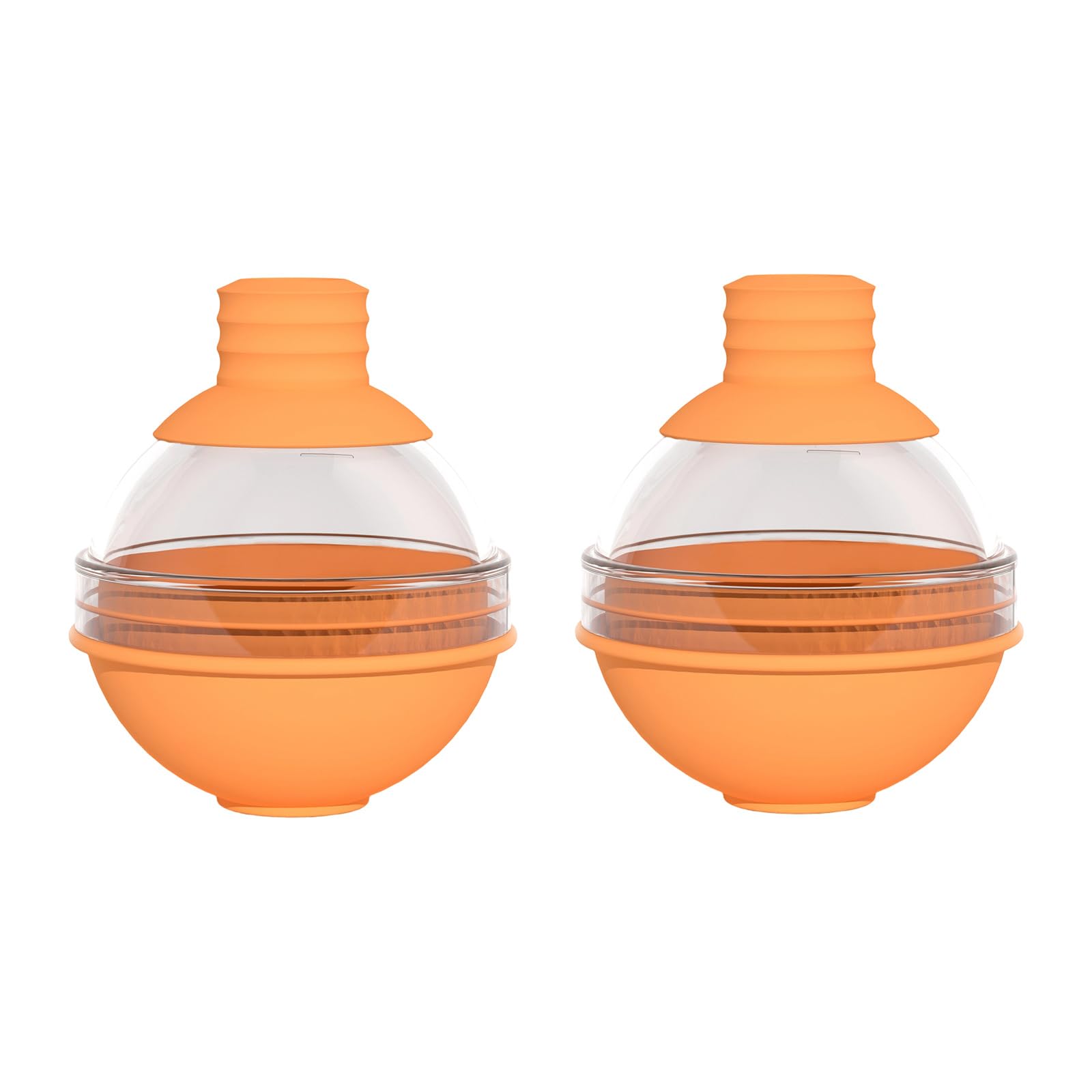 Xjdzineq Leak Proof Ice Ball Maker with Flexible Silicone Construction for Slow Melting Cocktails Spheres Kitchen Tool Round Cubes Molds