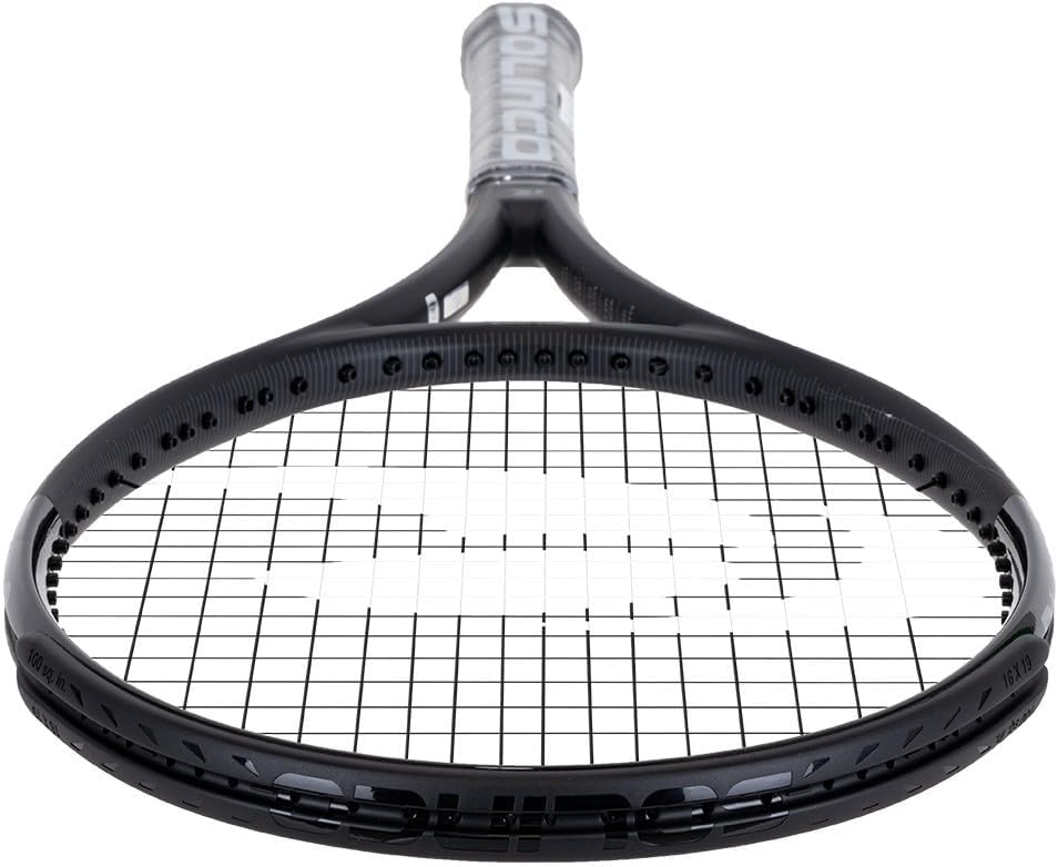 Miniatura 5 de Solinco Blackout 300 - Raqueta de tenis - Encordada a medida con tu elección de cuerda