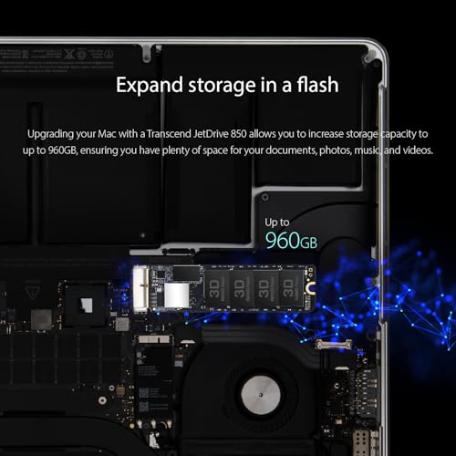 Image of Transcend TS480GJDM850 480GB JetDrive 850 PCIe Gen3 x 4 Solid State Drive