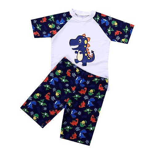 Vêtements à manches longues et short de bain pour enfants ensemble