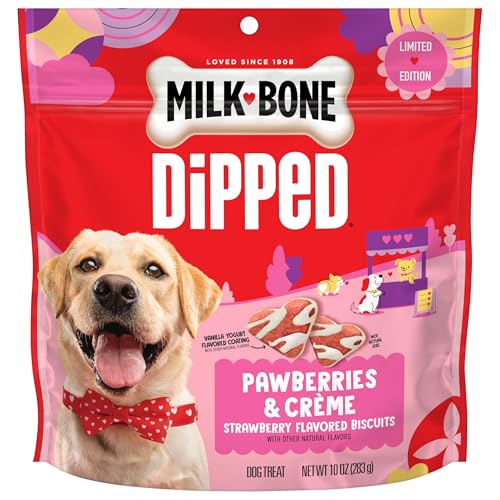 Milk-Bone Dipped Pawberries & Cr&egrave;me Strawberry...
