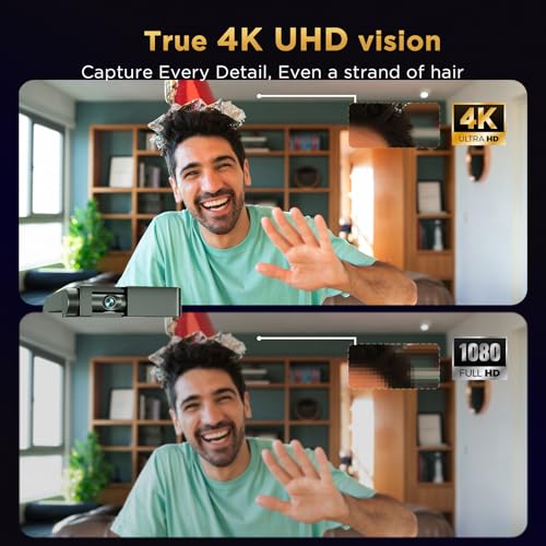 4K Web Camera with Microphone