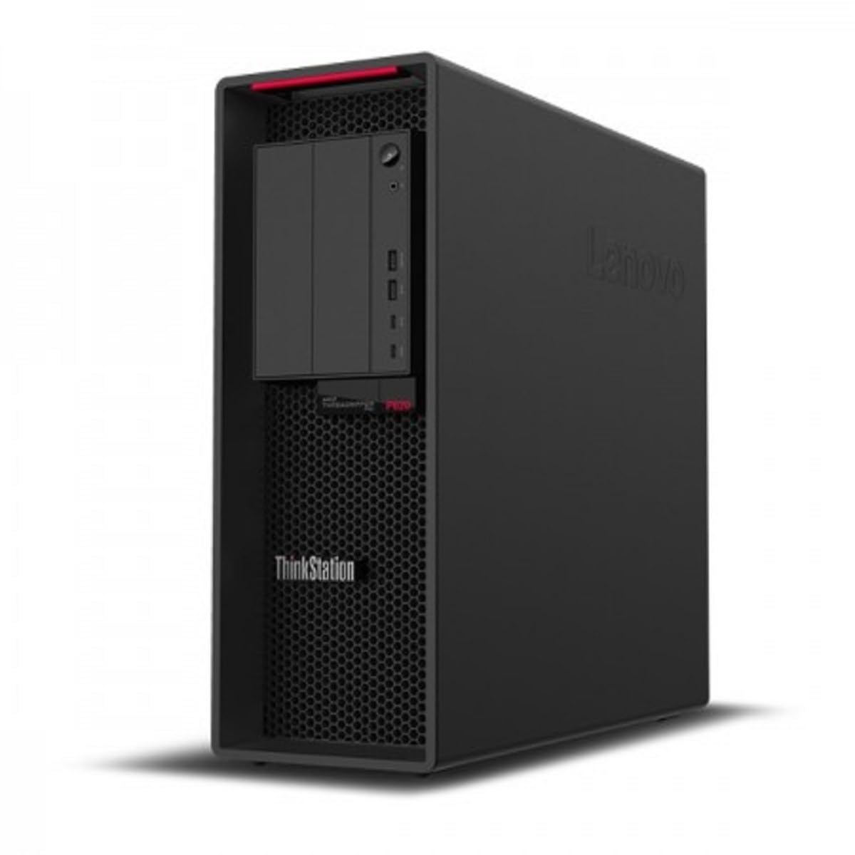Lenovo ThinkStation P620 30E0 - Tower - 1 x Ryzen ThreadRipper PRO 5955WX / 4 GHz - AMD PRO - RAM 64 GB - SSD 1 TB - TCG Opal Encryption, NVMe - RTX 4000 Ada - 1GbE, 10GbE - Win 11 Pro - schwarz