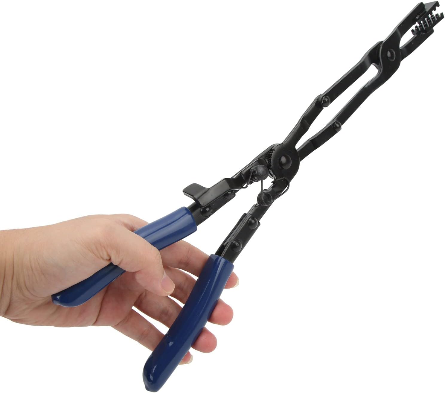 Hose Clamp Plier, Meatcheting Hose Clamp Tool, Comable Grip with Cut Tip for Automo Mainnce, Repair Tool for Hose Clamps