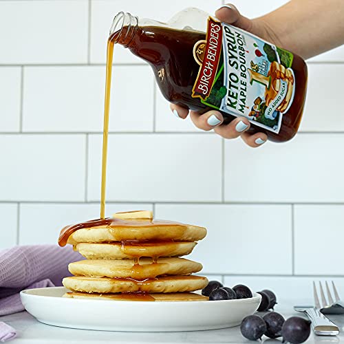 Maple Bourbon Flavored Keto Syrup By Birch Benders - Keto, Paleo, No Sugar, Low Carb, Low Calorie Pancake Syrup (13 Fl Oz - Pack Of 1) #TOP4