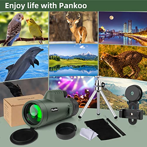 40X60 Monocular Telescope High Powered For Adults With Smartphone Holder & Tripod, 2023 New Power Prism Compact Monoculars For Adults Kids, Hd Monocular Scope For Gifts, Hiking, Concert And Travelling #TOP5