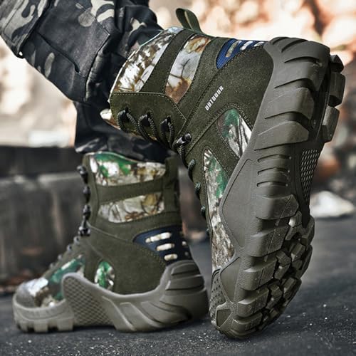 Men's Breathable Hiking Boots Outdoor Lightweight Non-Slip Tactical Boots Jungle Desert Combat Boot 5