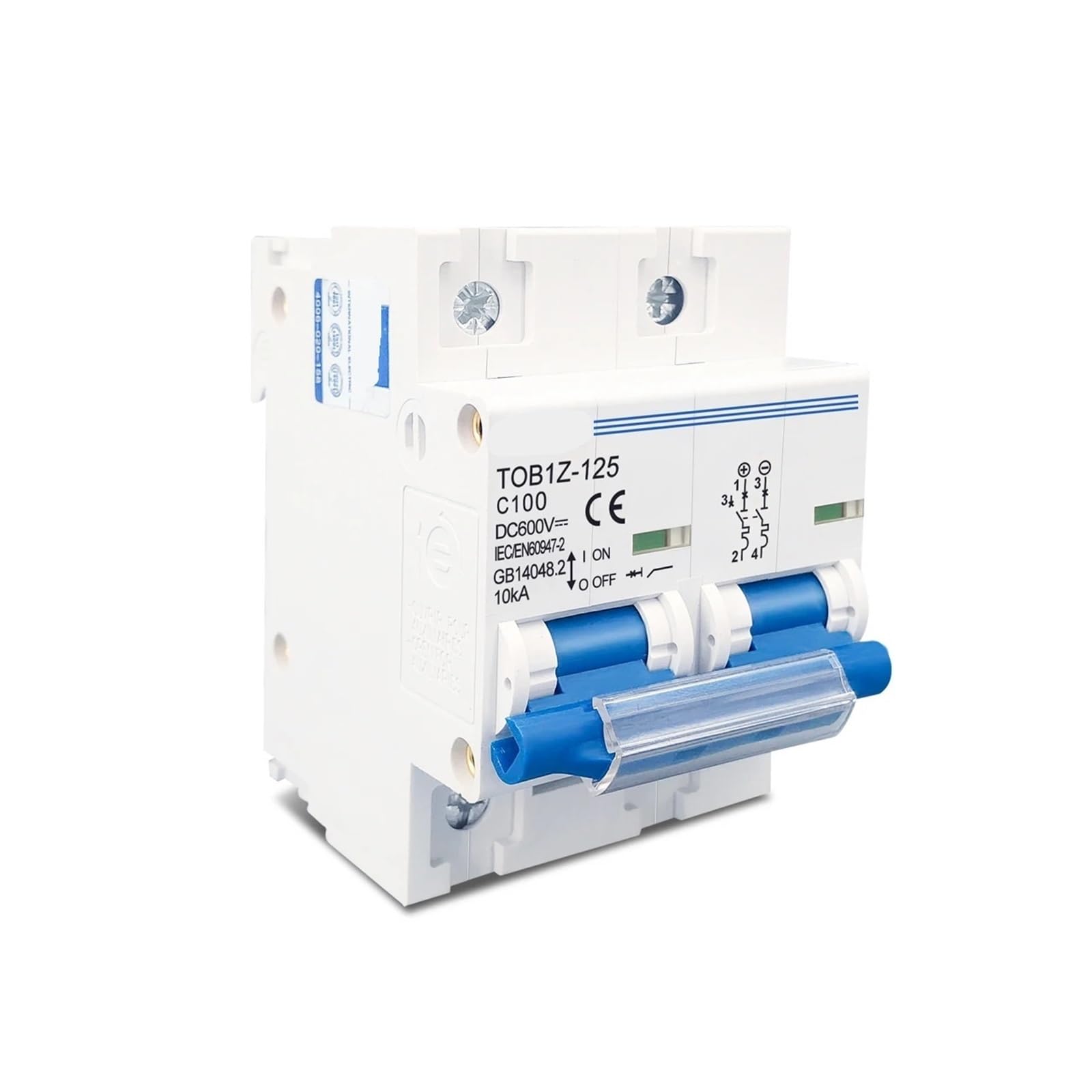 Disjoncteur 2P DC 600V pour sécuriser l'électricité de votre van aménagé