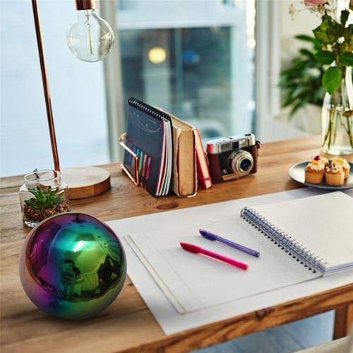 Aneil Stainless Steel Gazing Ball Seamless Mirror Balls Sphere Hollow for Outdoor Garden (200mm)