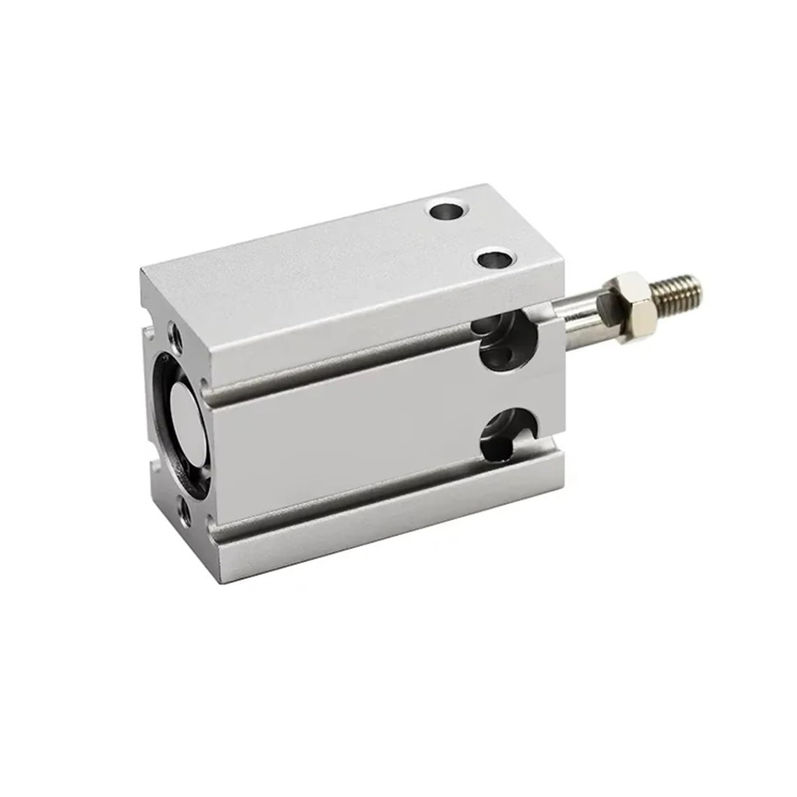 CDU10 16 Cilindro neumático de aluminio compacto doble efecto 10D-50D | Cilindro neumático compacto de aluminio for automatización, doble efecto, 0,15-0,7Mpa, fácil instalación, múltiples tamaños