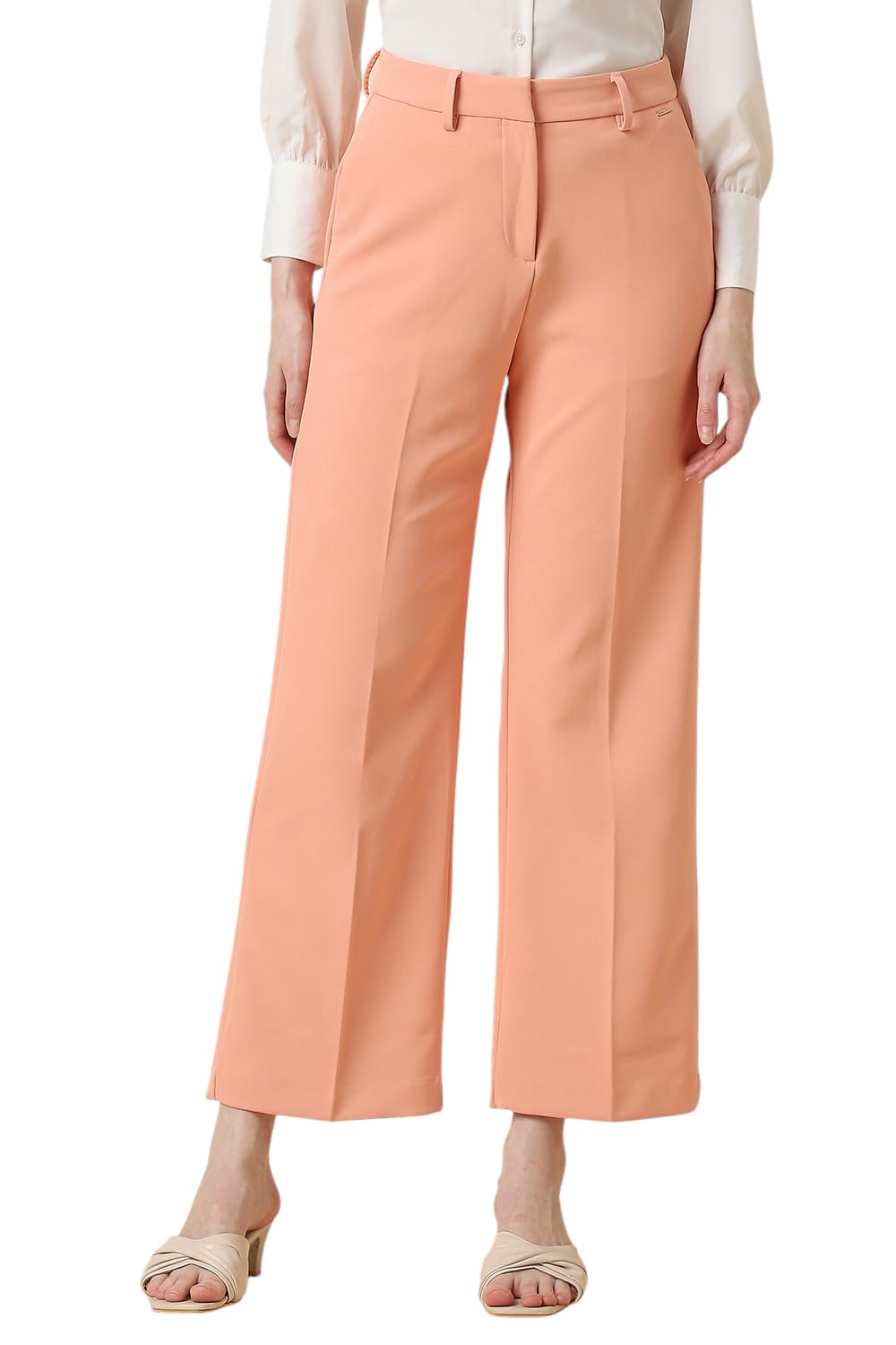 allen solly Women's Regular Casual Pants-picture-41