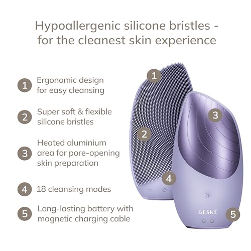Cepillo de limpieza con función de calor GESKE SmartAppGuided™ 6 en 1 2