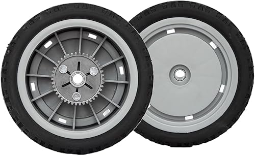 Paquete de 2 ruedas de transmisión delantera para cortacésped reemplaza MTD Troy-Bilt 734-04018,734-04018C, 734-04018B, 734-04018A