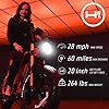 Hover-1 Pro Series Altai R500 Electric Bicycle with 28 mph Max Speed, 500W Motor, Average Range of 60 Miles and 20” Fat Tires Electric Bike for Adults & Teens #1