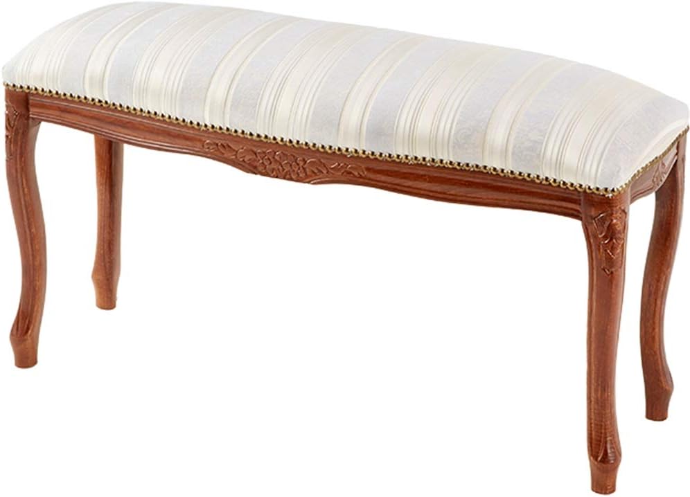 Royal Arden Italy 51689 Stool, Brown Legs, Silver, Size L, 31.9 x 11.2 x 17.1 inches (81 x 28.5 x 43.5 cm)