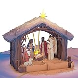 Lovepop Bemalte Weihnachtskrippe