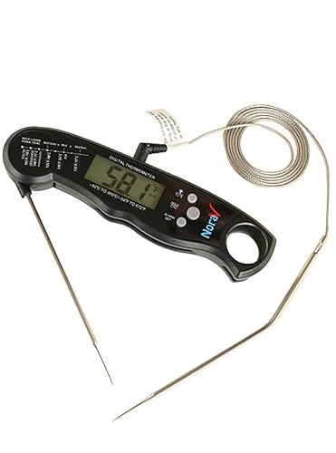 Miniatura 5 de NoraV Digital Dual Sonda Carne y Grill Termómetro, Pantalla LCDq (negro)
