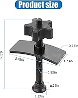Vista 2 de AUCELI Esparcidor de pastillas de freno de disco, herramienta separadora de pastillas de freno de disco giratorio con perilla de ajuste cómodo