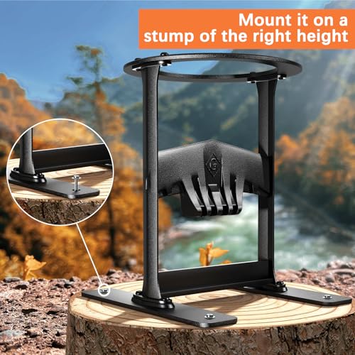 image for Habit Garden 11.4'' XL Kindling Wood Splitter-Heavy Duty Log Splitter 