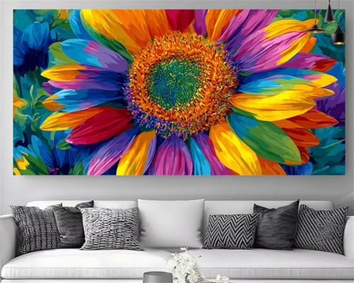 Diamond Painting Tournesol Grand Format 80x240cm Broderie 5D
